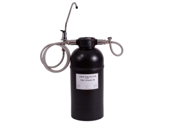 ArsenX 5E används för att reducera arsenik i dricksvatten för ett tappställe