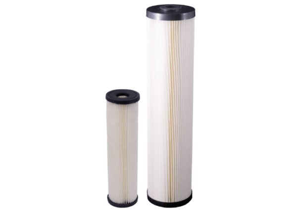 Filterpatron S1 är ett sedimentfilter som filtrerar bort partiklar. Används inom vattenrening.