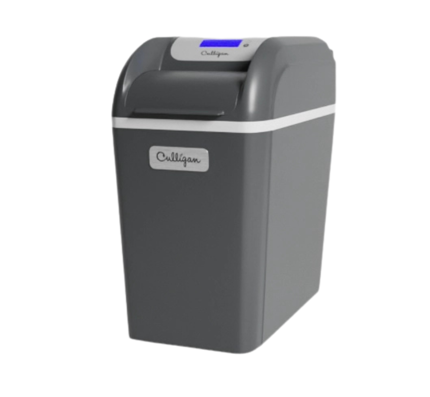 Ett Culligan avhärdningsfilter gör vattnet mjukt genom att ta bort kalcium- och magnesiumjoner (kalk) från vattnet