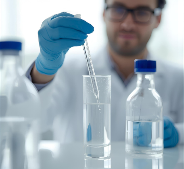 Genom att kontrollera ditt vatten får du svar på vad vattnet innehåller, som redovisas i en analysrapport